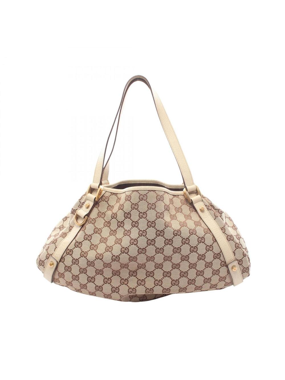 Gucci Abbey Gg Canvas Shoulder Bag #344538G60B
